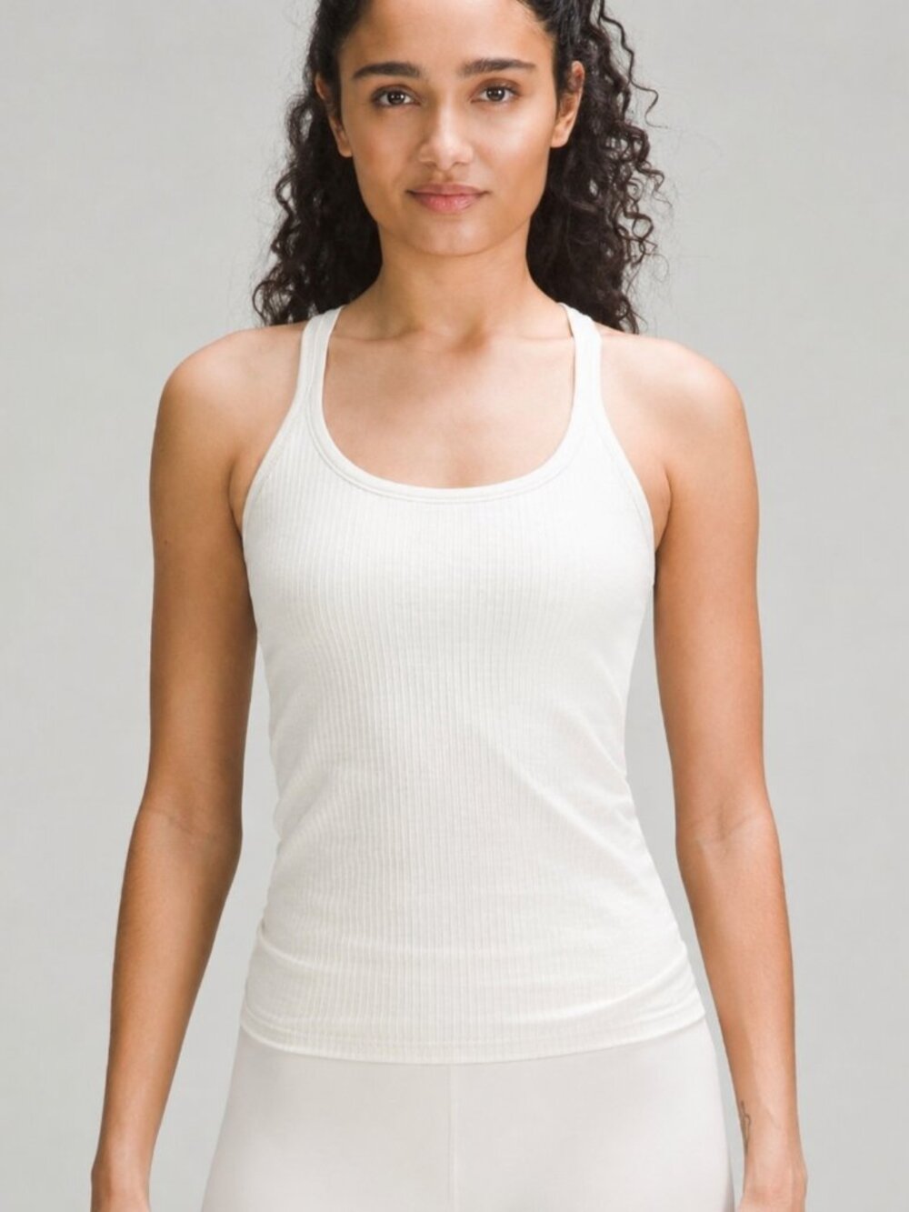Lululemon Women's Athletic Tank, White, Size S